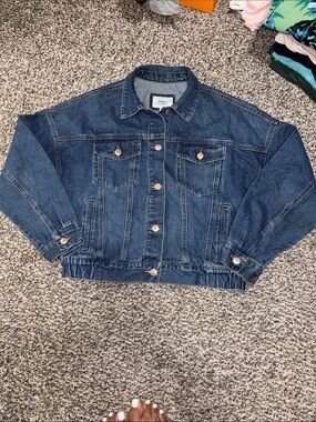 Forever 21 Dark Blue Denim Jacket